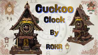 From Pieces to Timepiece: ROKR Cuckoo Clock Build 🕰️