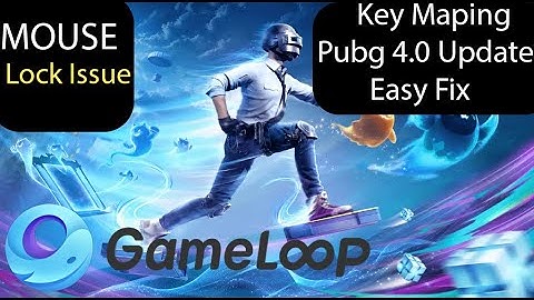 PUBG Mobile 4.0 (2025) Gameloop Mouse Lock FIX 🔒 | Keymapping Issue Solution ✅ 100% Working Tutorial
