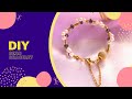 How to make a handmade bead bracelet | Easy tutorial | DIY