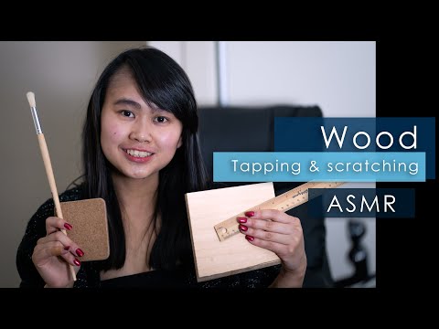 ASMR Soothing Wood Sounds 🥢Tapping • Scratching • No Talking!