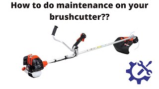 Basic brushcutter maintenance