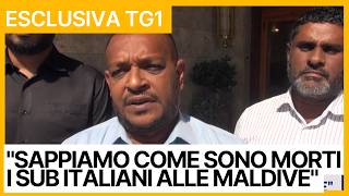 Divers who died in the Maldives: police bring video evidence to investigators in Rome