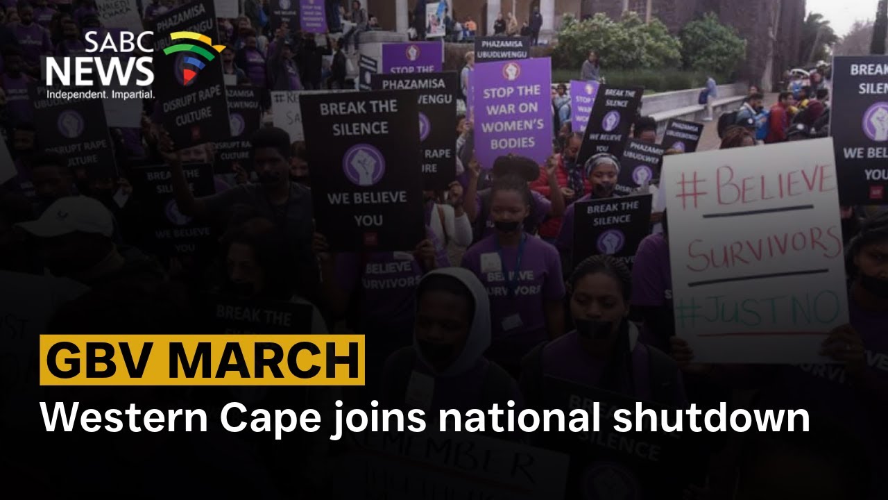 GBV March | Western Cape joins national GBV shutdown