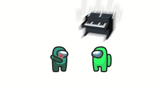 Among Us Piano Kill Animation