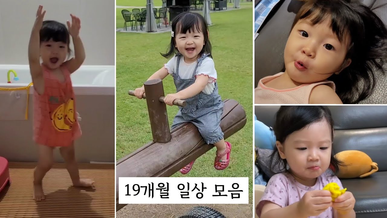 [19개월 아기] 육아황금기인듯한 요즘⭐️ 아기랑 일상 모음