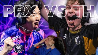 Best of PRX vs TH highlight full taunting! (benjy reaction)