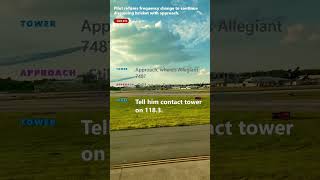 Pilot refuses frequency change to continue discussing brisket with approach.