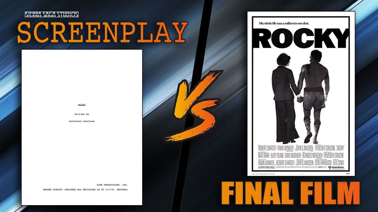 SCREENPLAY VS. FINAL FILM - ROCKY (1976) - YouTube