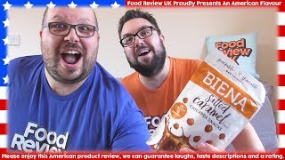 Biena Salted Caramel Chickpea Snacks Review (America)