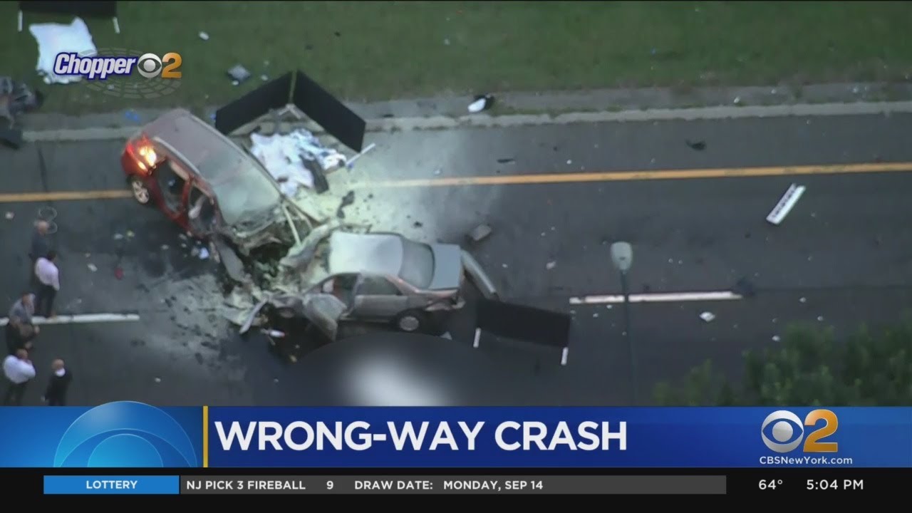 Police: 4 Dead After Head-On, Wrong Way Crash On Southern State Parkway ...