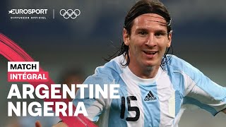 Jeux Olympiques  Le Replay Intgral De La Finale Argentinenigeria En Football  Pkin 2008