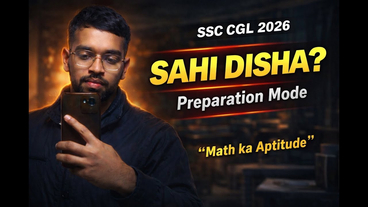 DAY 26 | Math Ya Aptitude - Syllabus | SSC CGL 2026 Preparation | #bholarajaa #SSC #CGL #100k