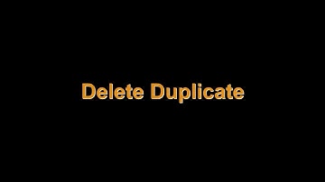 WSP Revit Addin - Delete Duplicate