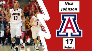 Throwback: Nick Johnson College Highlights vs Arizona State 17 points  1-16-2014