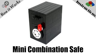 Lego Technic MOC - Mini Combination Safe
