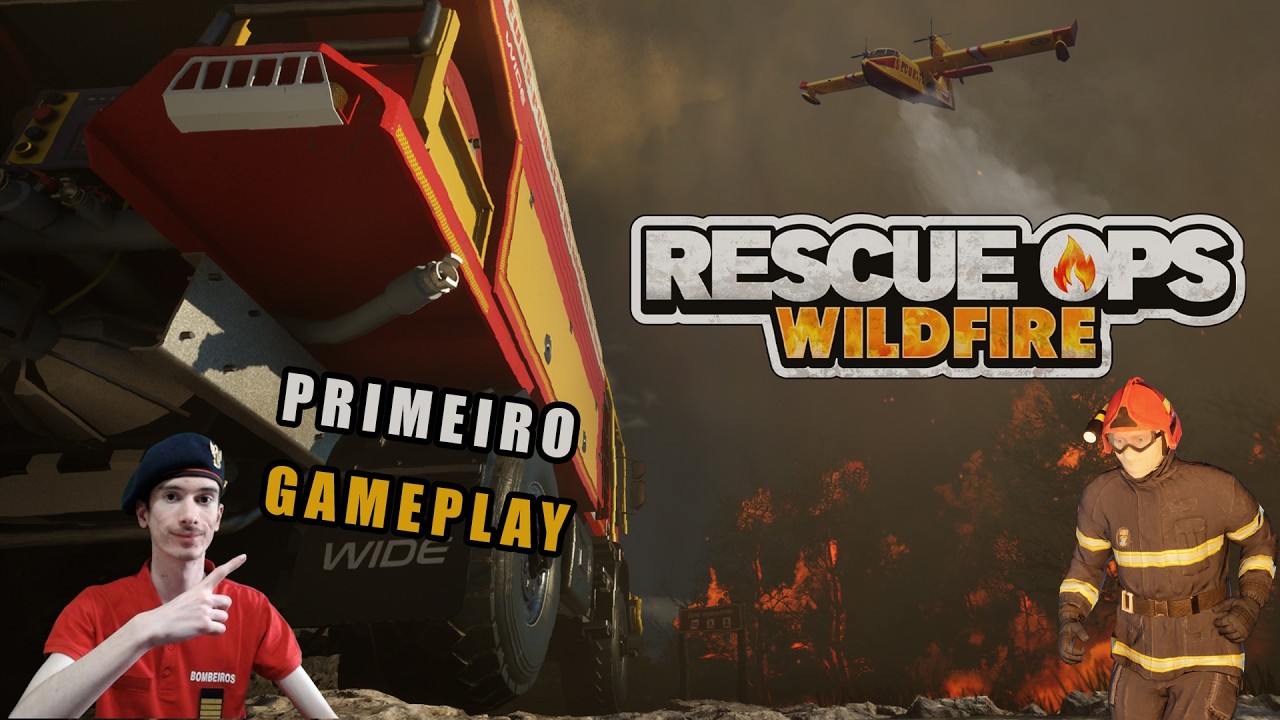 Rescue Ops: Wildfire | Primeiro Gameplay! (Playtest) [0real_FSP]