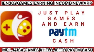 IENJOYGAMES - PLAY GAMES AND EARN PAYTM CASH screenshot 2