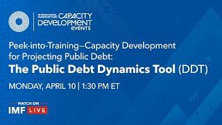 Peek-into-Training Capacity Development for Projecting Public Debt: The Public Debt Dynamics Tool