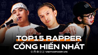 Top 15 rapper cống hiến nhất lịch sử Rap Việt