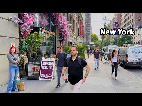 Walking Down 5th Avenue To Washington Square Park Summer In NYC