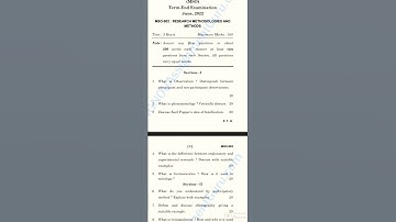 MSO 002 questions paper june 2022|IGNOU sociology classes|