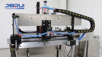 Automatic mesh cutting, rolling and welding machine