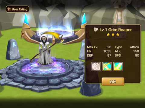 Summoners War: Sky Arena - Light Grim Reaper Runes @gamerairtias9730