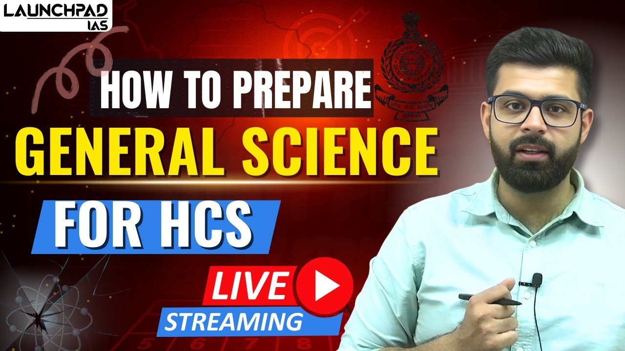 How To Prepare General Science for HCS Exam | Abhinav Sir | 8999396000 | Best HCS Coaching