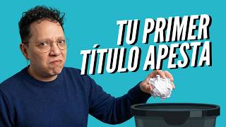 📏 Why your first novel title is almost always rubbish #IsraelPintor screenshot 2