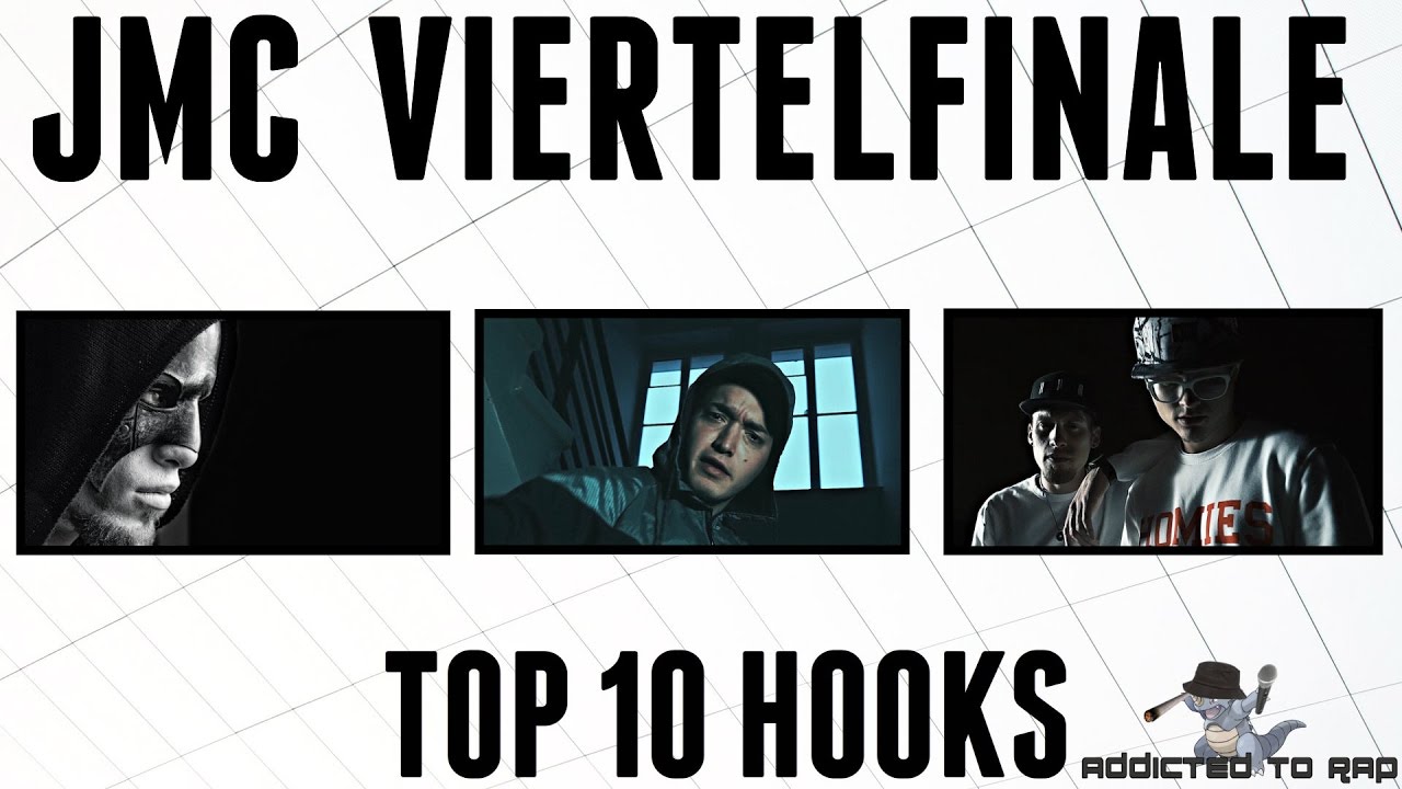 JMC VIERTELFINALE: TOP 10 HOOKS || ADDICTED TO RAP - Welche ist eure Lieblingshook?