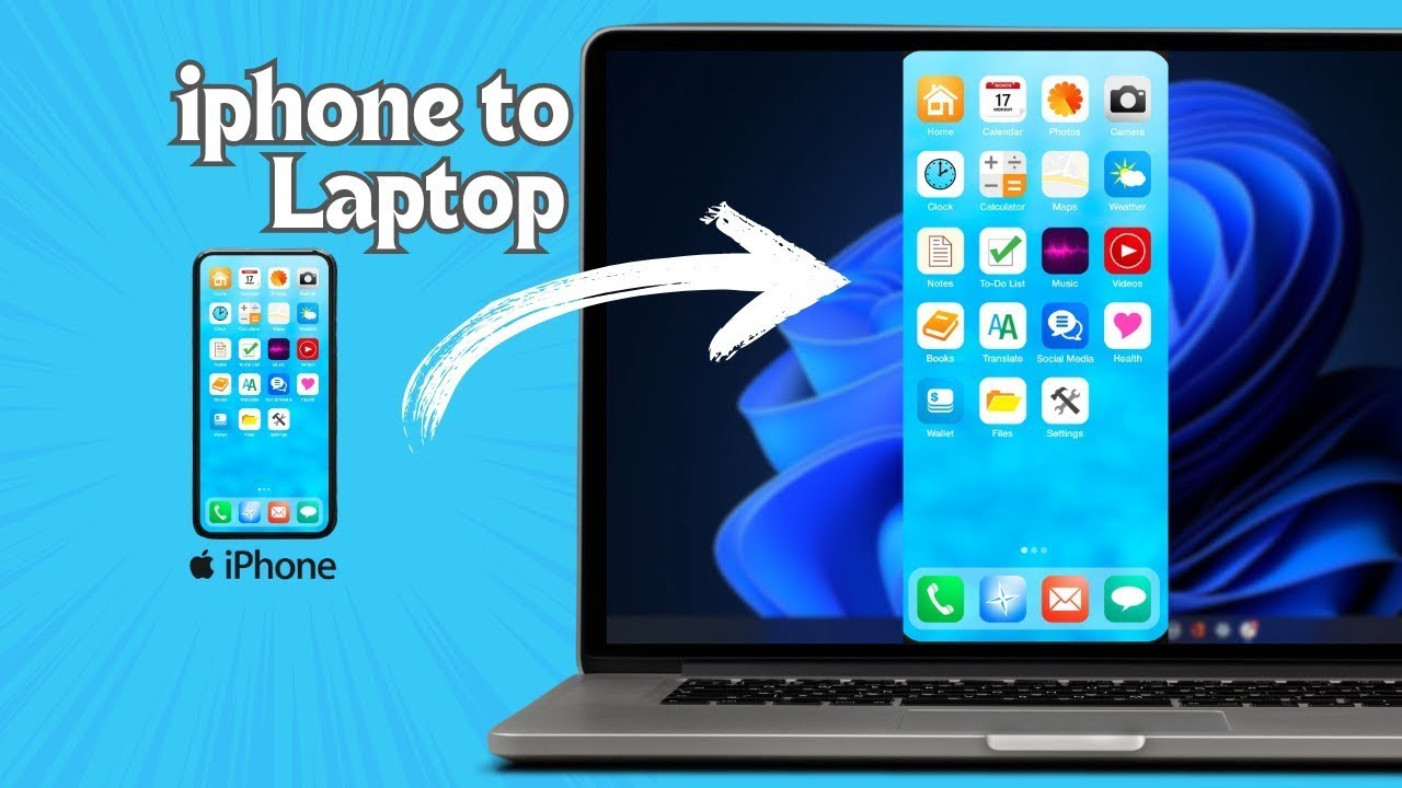 How to Share iPhone Screen on Windows - YouTube