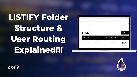 Elixir CRUD App: Grocery Listify Setup & Project Structure