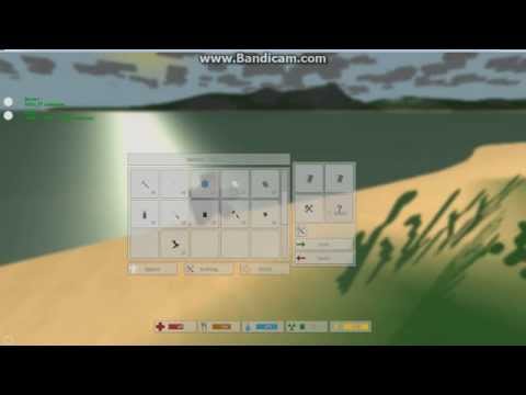 Крафт кровати и спального мешка в игре Unturned