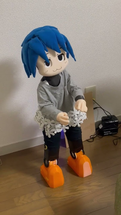 Kibo-chan stands up!キボウちゃんが立った!