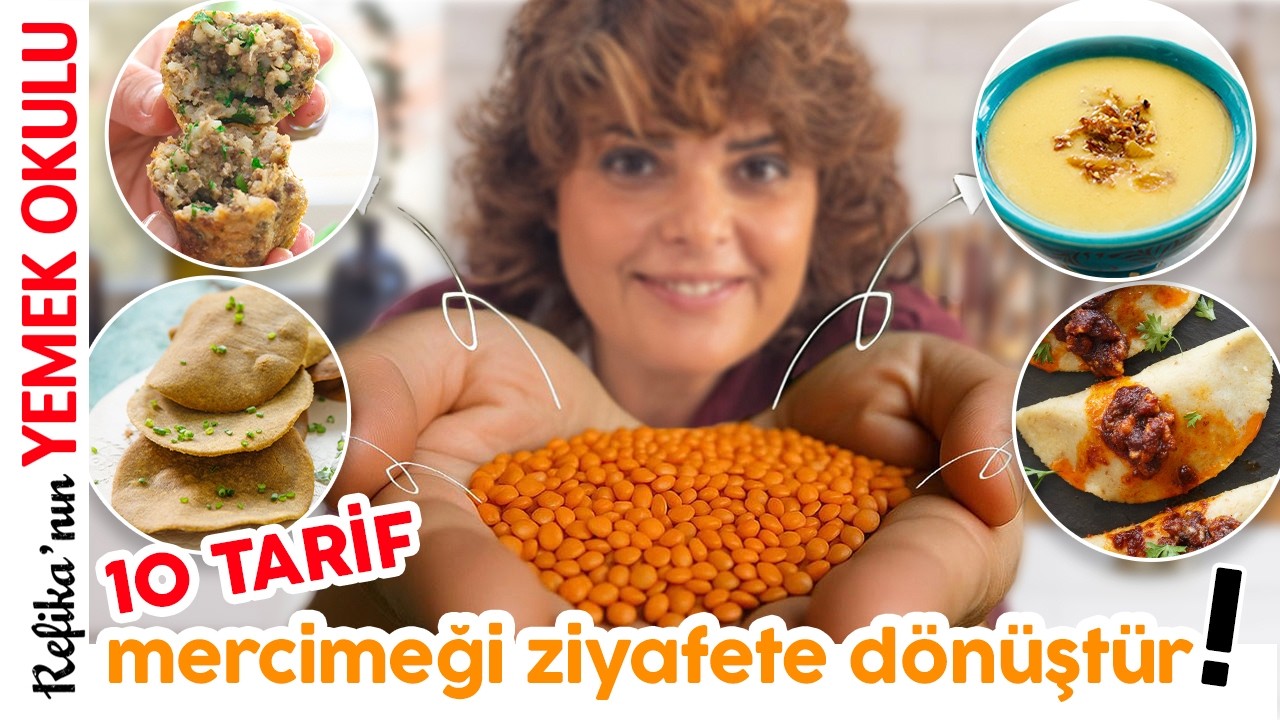 Mercimekle Yapabileceğin 10 Mükemmel Tarif | Mercimek Çorbası, Köftesi, Salatası ve Daha Fazlası! 🤩 Mercimekle Yapabileceğin 10 Mükemmel Tarif | Mercimek Çorbası, Köftesi, Salatası ve Daha Fazlası! 🤩