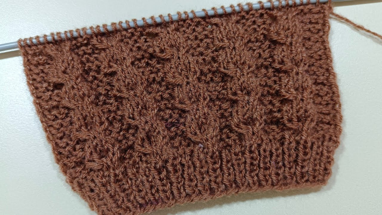 Single Colour Knitting Design For Sweater Cardigan Jacket ||  Mamta Stitching tutorial