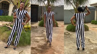 HOW TO SEW A SIMPLE JUMPSUIT - PART 2 0F 2