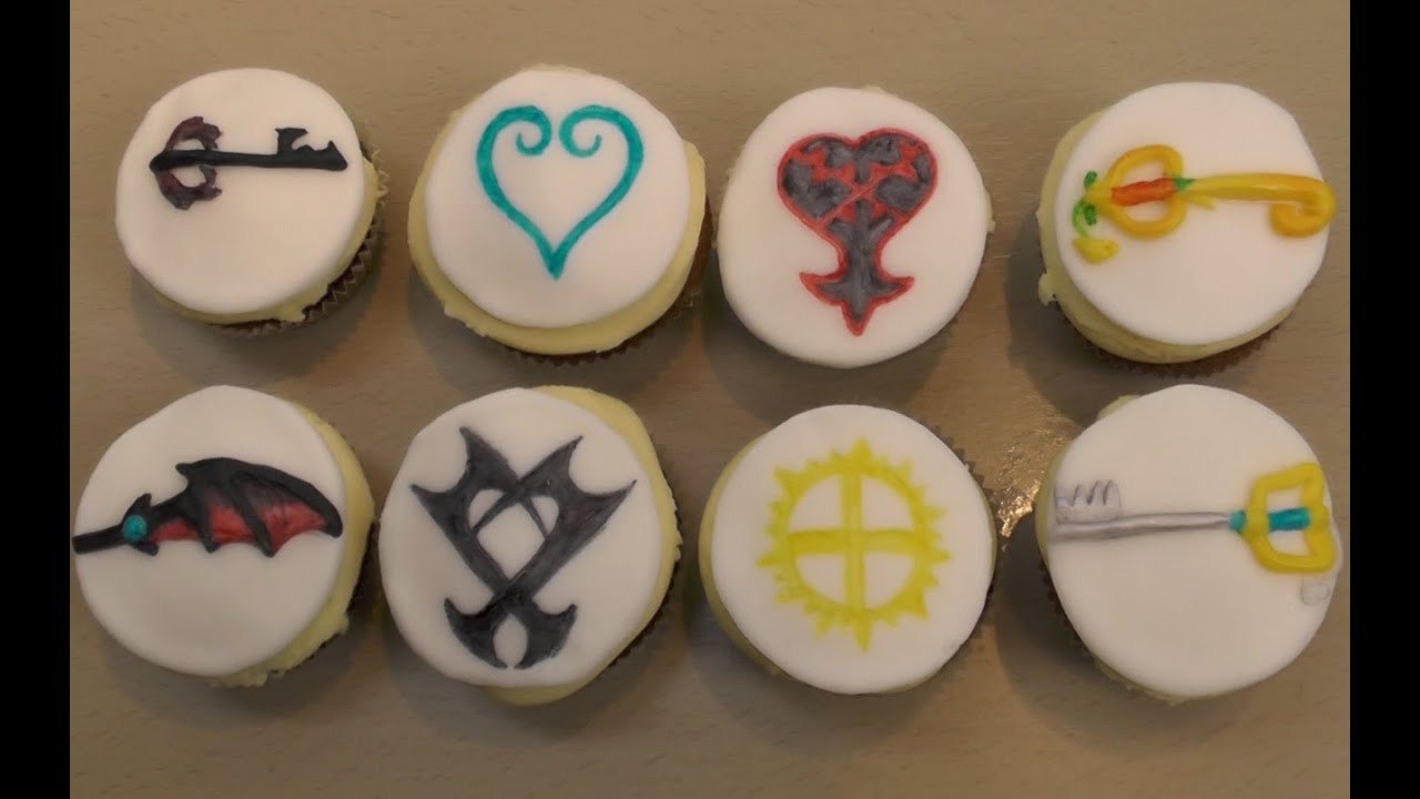 Kingdom Hearts Cupcakes Freaky Baking NinNin YouTube