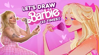 Drawing BARBIE from Life ♥✿