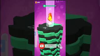 Drop Stack Ball - Fall Helix Blast Crash 3D- Walkthrough Gameplay Part 1 (ios&Android)#shorts screenshot 3