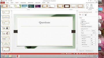 How to Hide Background Graphics on a Slide in PowerPoint