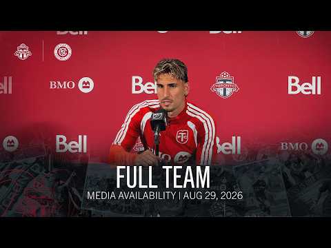POSTGAME SOUND | Toronto FC Full Media Availability - August 29, 2026