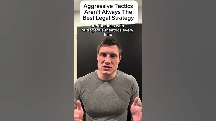 Aggressive tactics aren't always the best strategy: Good lawyers use the right tactic for the issue