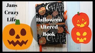 Halloween Altered Book Project Share
