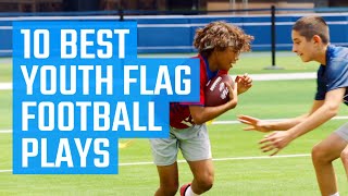 10 Best Youth Flag Football Plays | Flag Football Plays by MOJO