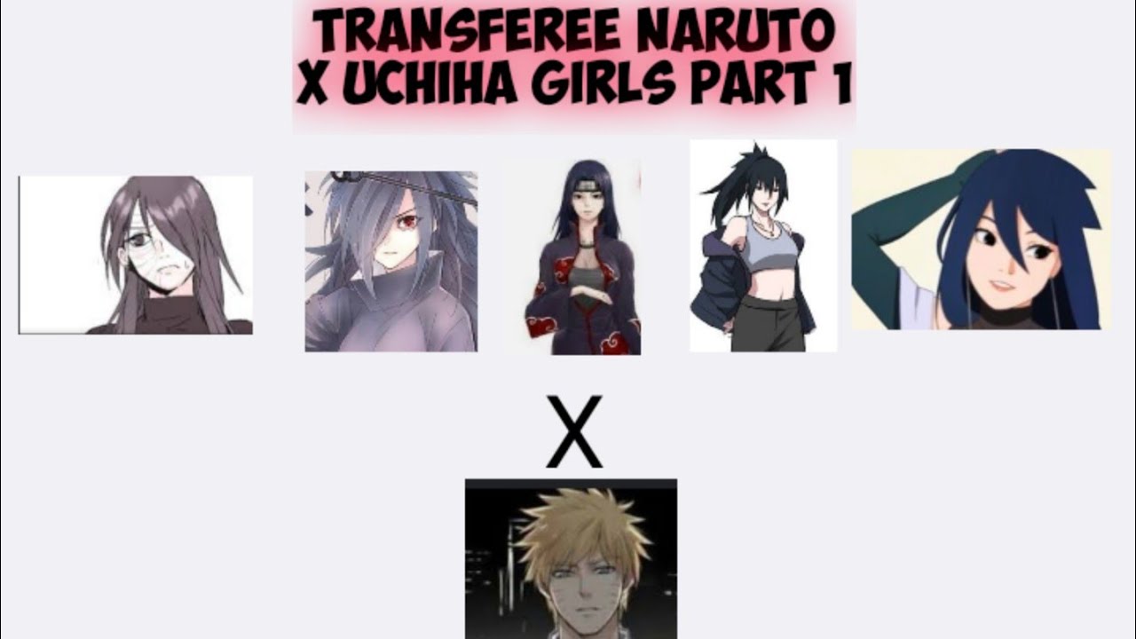 Transferee Naruto x Uchiha Girls Part 1 (naruto shippuden au)(texting story)