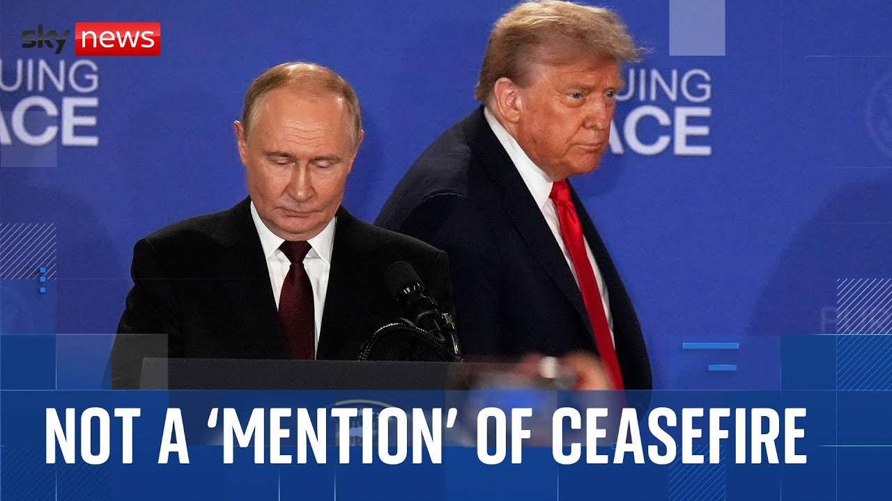 Analysis: Not a 'single mention' of ceasefire in Trump-Putin talks