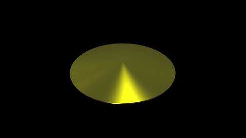 Christmas Lights. Golden Disk in P5.js