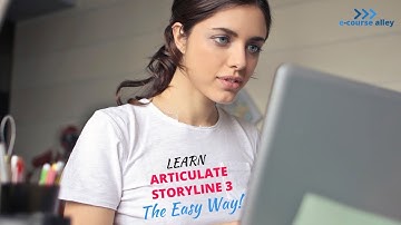 Learn Articulate Storyline 3 the Easy Way – Promo Video