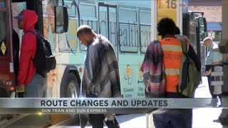 Sun Tran announces route adjustments and updated schedules for Tucsonans